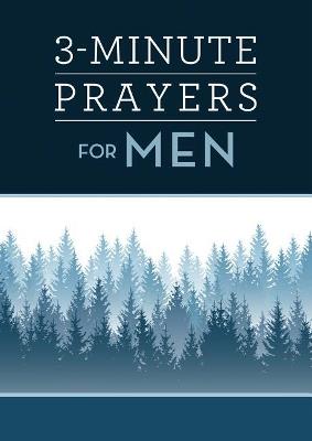 3-Minute Prayers for Men - Tracy M Sumner - cover