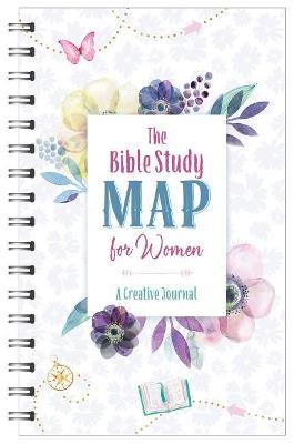 The Bible Study Map for Women: A Creative Journal - Compiled by Barbour Staff - cover