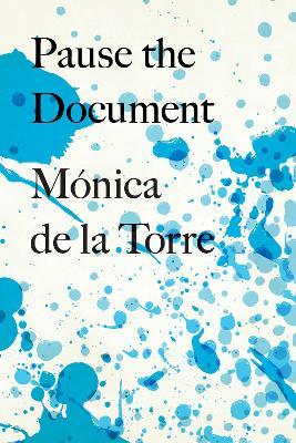 Pause the Document - Mnica de la Torre - cover