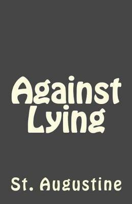 Against Lying - St Augustine - cover