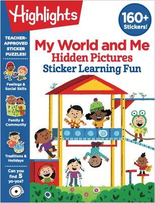 My World and Me Hidden Pictures Sticker Learning Fun - cover
