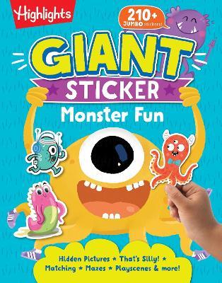 Giant Sticker Monster Fun - cover