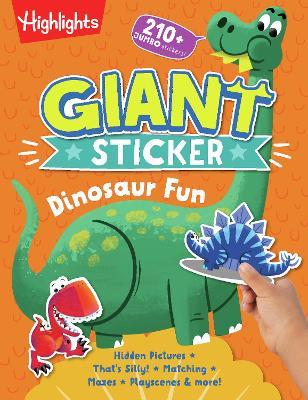 Giant Sticker Dinosaur Fun - Highlights - cover