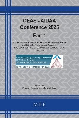 CEAS - AIDAA Conference 2025 Part 1 - cover