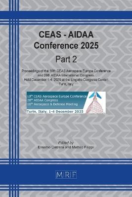 CEAS - AIDAA Conference 2025 Part 2 - cover