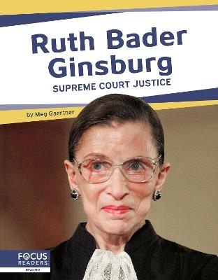 Important Women: Ruth Bader Ginsberg: Supreme Court Justice - Connor Stratton - cover