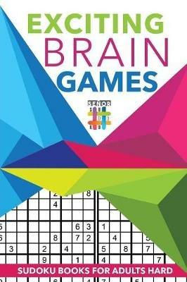 Exciting Brain Games Sudoku Books for Adults Hard - Senor Sudoku - cover