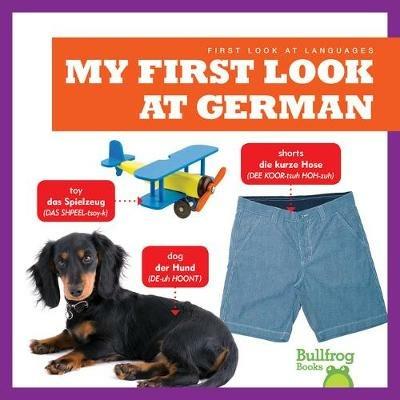 My First Look at German - Jenna Lee Gleisner - cover