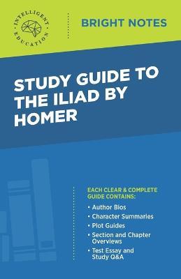 Study Guide to The Iliad by Homer - cover