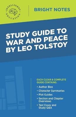 Study Guide to War and Peace by Leo Tolstoy - cover