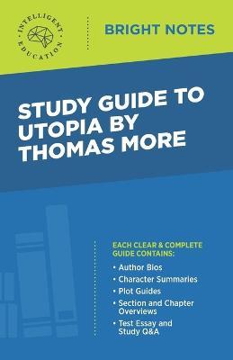 Study Guide to Utopia by Thomas More - cover