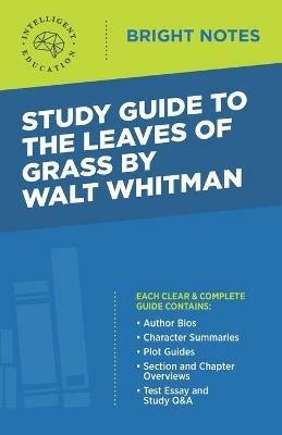 Study Guide to The Leaves of Grass by Walt Whitman - cover
