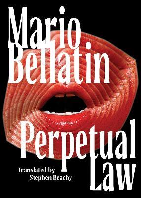 Perpetual Law - Mario Bellatin - cover