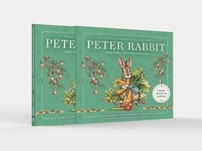 The Classic Tale of Peter Rabbit Classic Heirloom Edition: The Classic Edition Hardcover with Slipcase and Ribbon Marker - Beatrix Potter - cover