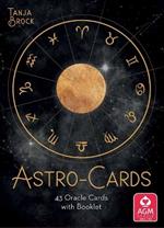 Astro-Cards Oracle Deck: 43 Oracle Cards With Booklet