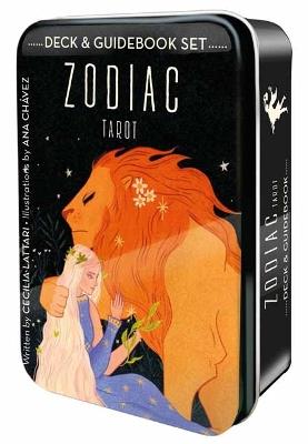 Zodiac Tarot In A Tin - Ana Chávez,Cecilia Lattari - cover