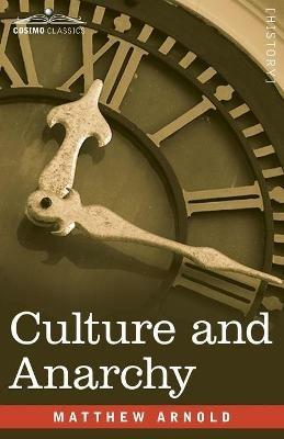 Culture and Anarchy - Matthew Arnold - cover