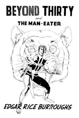 Beyond Thirty and The Man-Eater - Edgar Rice Burroughs - cover