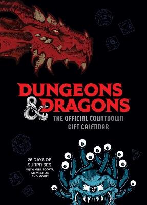 Dungeons & Dragons: The Official Countdown Gift Calendar: 25 Days of Mini Books, Mementos, and More! - Insight Editions - cover