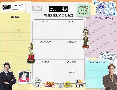 The Office: Weekly Planner Notepad - Insights - cover