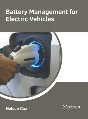 Battery Management for Electric Vehicles - cover
