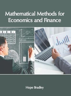Mathematical Methods for Economics and Finance - cover