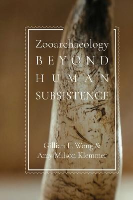Zooarchaeology Beyond Human Subsistence - cover