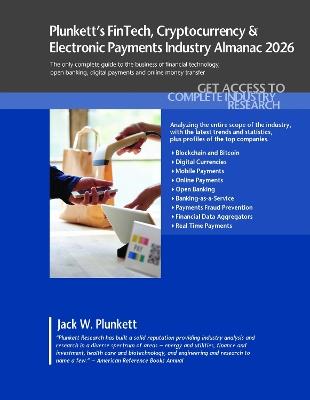 Plunkett's Fintech, Cryptocurrency & Electronic Payments Industry Almanac 2026: Fintech, Cryptocurrency & Electronic Payments Industry Market Research, Statistics, Trends and Leading Companies - Plunkett Research, Ltd. - cover