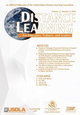 Distance Learning Volume 17 Issue 2 2020 - cover