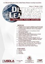 Distance Learning Volume 17 Issue 3 2020