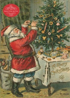 John Derian Paper Goods: Santa Trims the Tree 1,000-Piece Puzzle - John Derian - cover