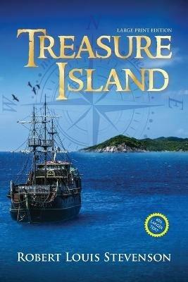 Treasure Island (Annotated, Large Print) - Robert Louis Stevenson - cover