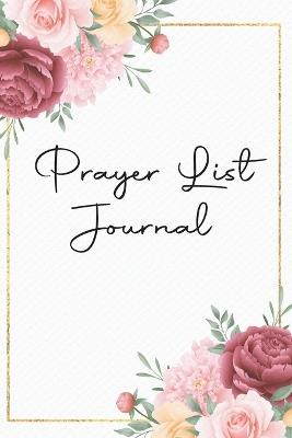 Prayer List Journal - Ambassador International - cover