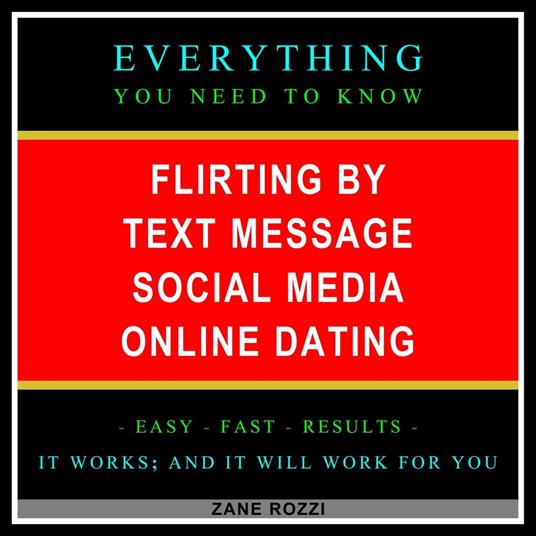 Flirting by Text Message Social Media Online Dating
