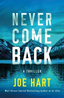 Never Come Back: A Thriller - Joe Hart - cover