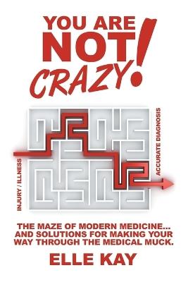 You are Not Crazy!: The Maze of Modern Medicine... And Solutions for Making Your Way Through the Medical Muck. - Elle Kay - cover