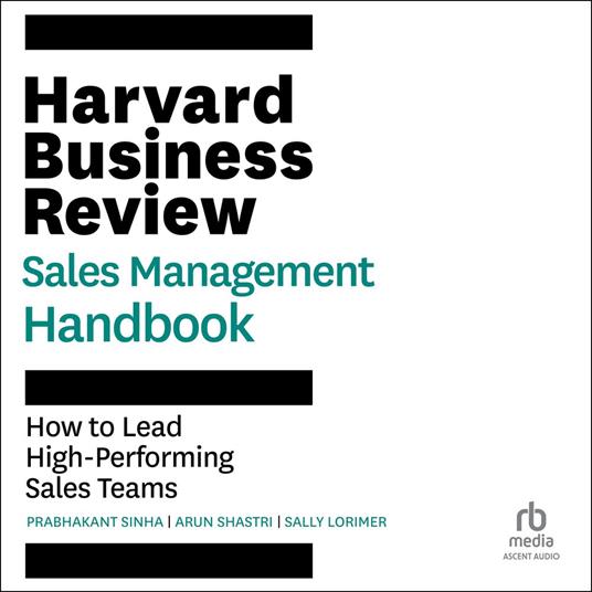 Harvard Business Review Sales Management Handbook