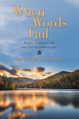 When Words Fail: Prayers for Prayers Who Can't Find the Words to Pray - Debby Bellingham - cover
