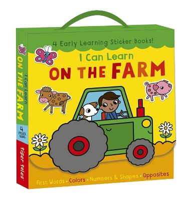I Can Learn On the Farm: First Words, Colors, Numbers and Shapes, Opposites - Stacie Bradly - cover