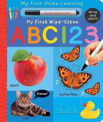 My First Wipe-Clean ABC 123: Write and Learn! - Lauren Crisp - cover