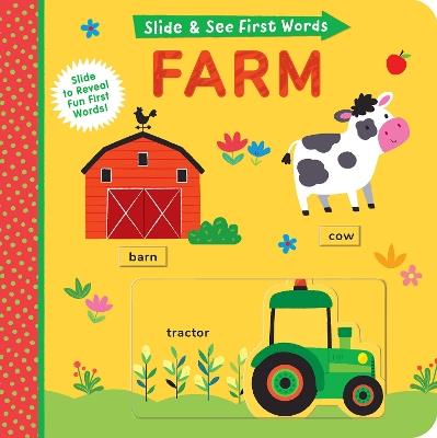 Slide and See First Words: Farm - Helen Hughes - cover