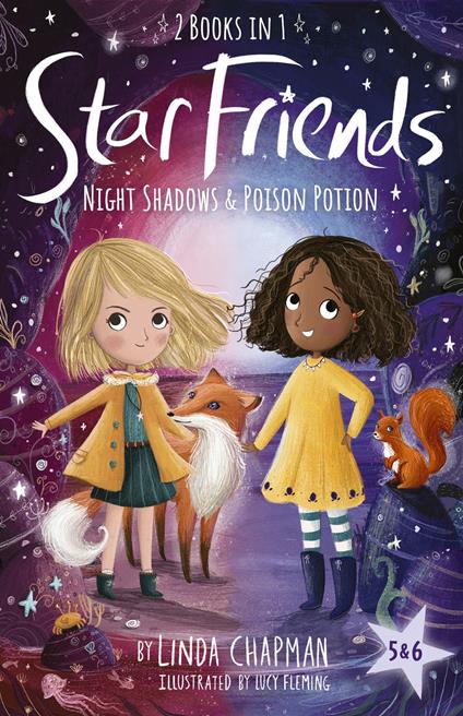 Star Friends 2 Books in 1: Night Shadows & Poison Potion - Linda Chapman,Lucy Fleming - ebook