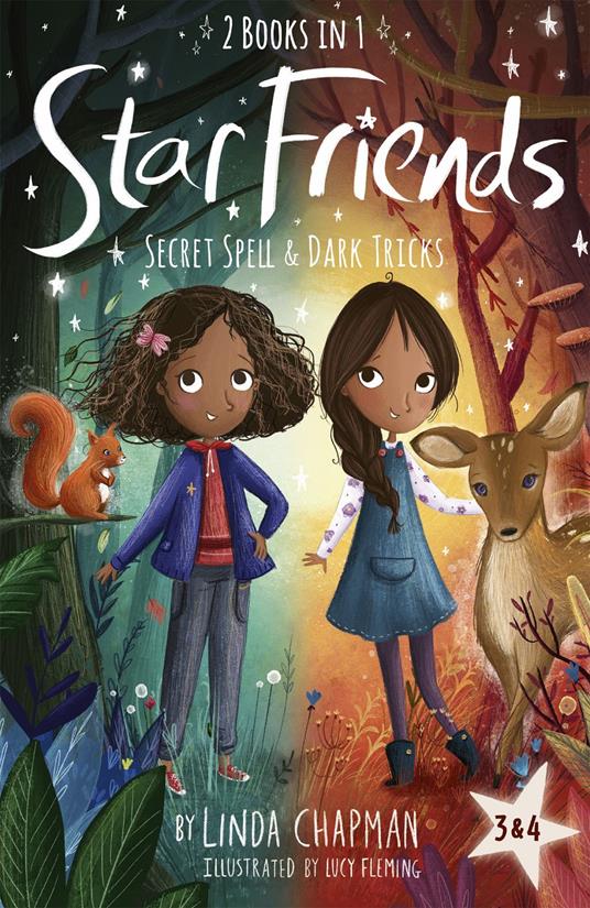 Star Friends 2 Books in 1: Secret Spell & Dark Tricks - Linda Chapman,Lucy Fleming - ebook