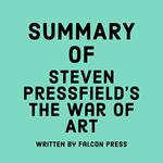 Summary of Steven Pressfield's The War of Art