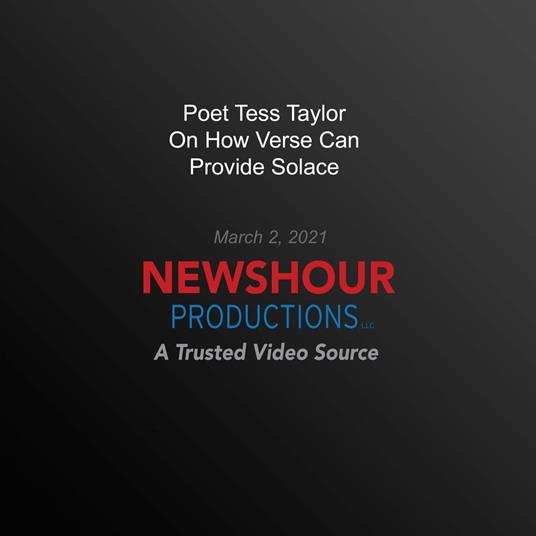Poet Tess Taylor On How Verse Can Provide Solace
