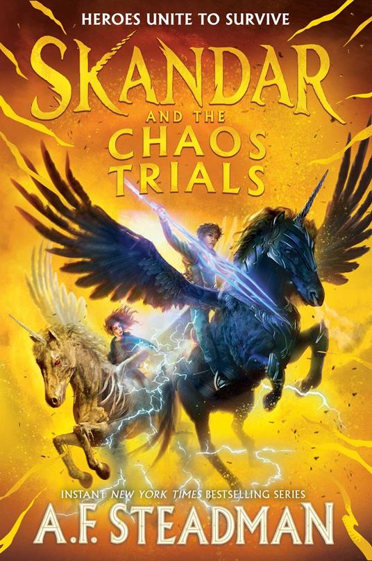 Skandar and the Chaos Trials - A.F. Steadman - ebook