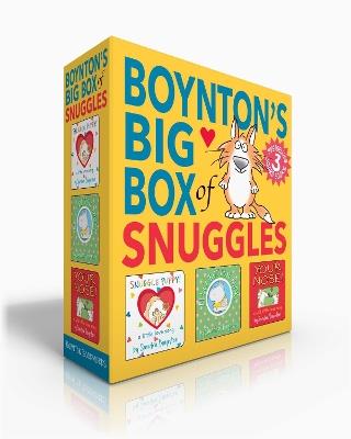 Boynton's Big Box of Snuggles (Boxed Set): Snuggle Puppy!; Belly Button Book!; Your Nose! - Sandra Boynton - cover