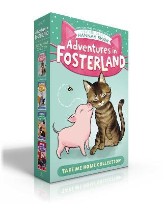 Adventures in Fosterland Take Me Home Collection (Boxed Set): Emmett and Jez; Super Spinach; Baby Badger; Snowpea the Puppy Queen - Hannah Shaw - cover