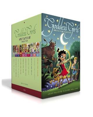 Goddess Girls Spectacular Collection (Boxed Set): Athena the Brain; Persephone the Phony; Aphrodite the Beauty; Artemis the Brave; Athena the Wise; Aphrodite the Diva; Artemis the Loyal; Medusa the Mean; Pandora the Curious; Pheme the Gossip - Joan Holub,Suzanne Williams - cover