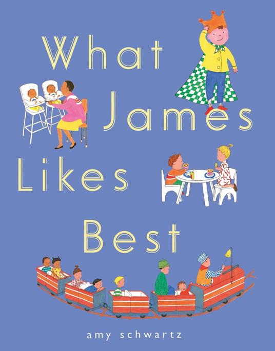 What James Likes Best - Amy Schwartz - ebook
